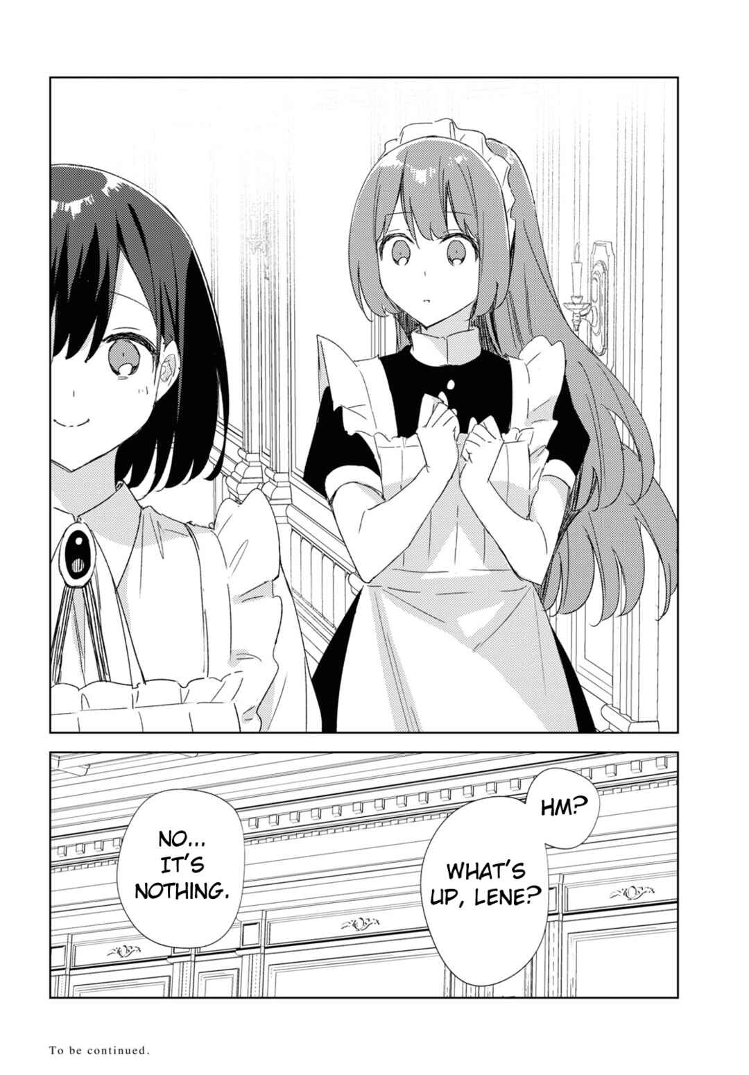 Page 32 Chapter 3 Watashi no Oshi wa Akuyaku Reijou. Maids Kitchen