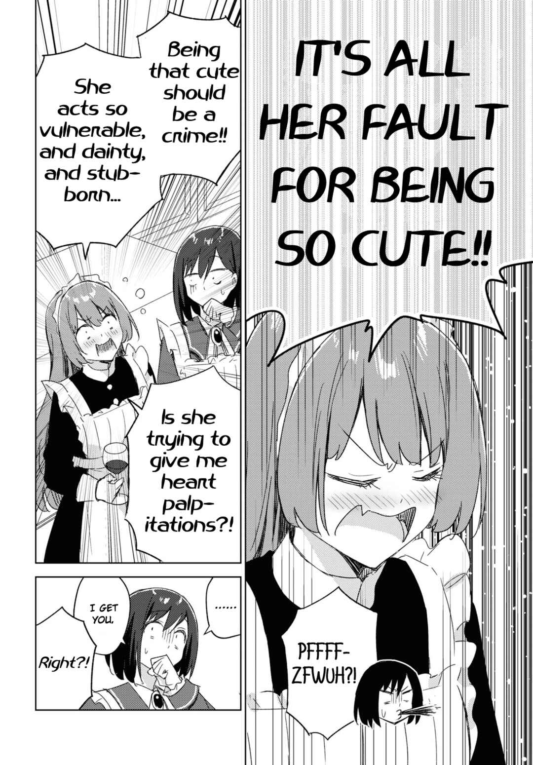 Page 22 Chapter 4 Watashi no Oshi wa Akuyaku Reijou. Maids Kitchen