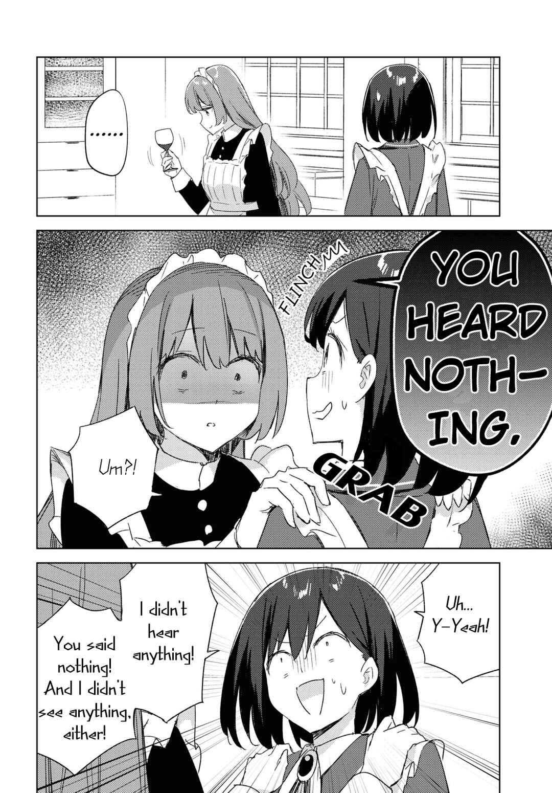 Page 24 Chapter 4 Watashi no Oshi wa Akuyaku Reijou. Maids Kitchen