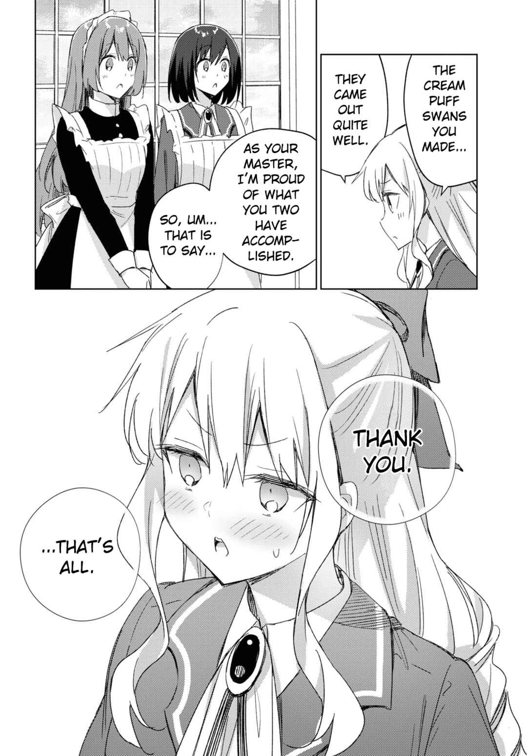 Page 32 Chapter 4 Watashi no Oshi wa Akuyaku Reijou. Maids Kitchen