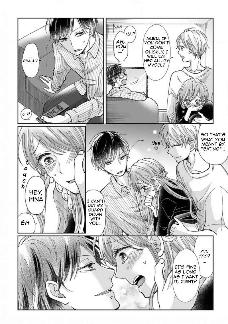 Page 14 Chapter 5 Osananajimi wa Ichi Tamagosei no Shishi Supadari Futago to Torotoro 3 nin Seikatsu