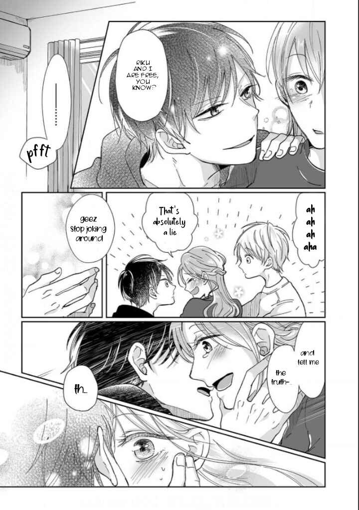 Page 10 Chapter 1 Osananajimi wa Ichi Tamagosei no Shishi Supadari Futago to Torotoro 3 nin Seikatsu