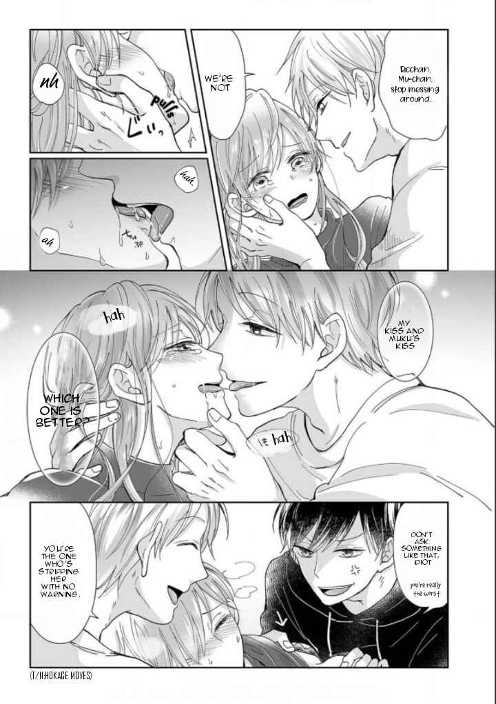 Page 12 Chapter 1 Osananajimi wa Ichi Tamagosei no Shishi Supadari Futago to Torotoro 3 nin Seikatsu