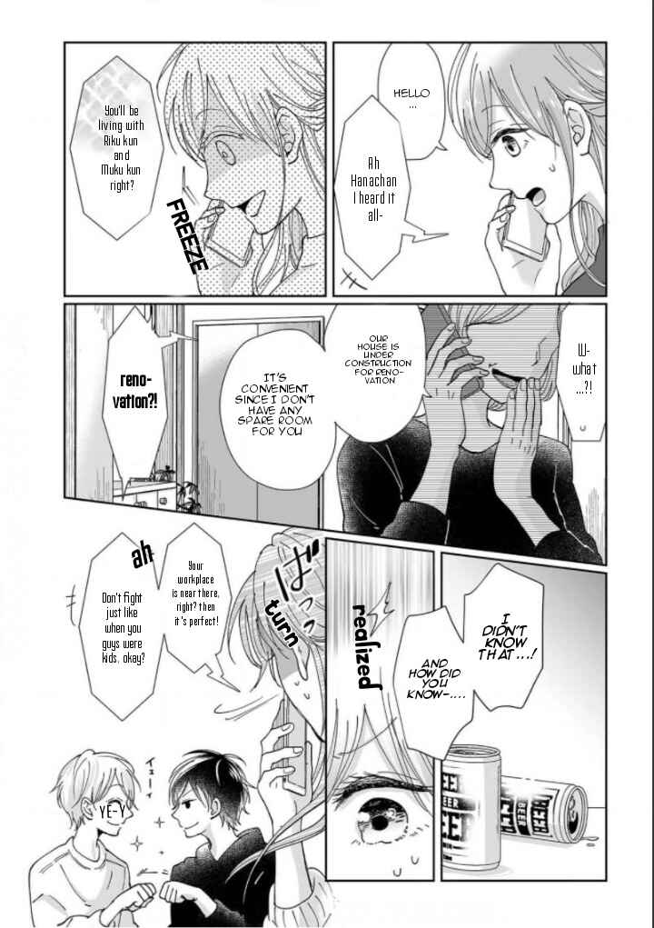 Page 21 Chapter 1 Osananajimi wa Ichi Tamagosei no Shishi Supadari Futago to Torotoro 3 nin Seikatsu