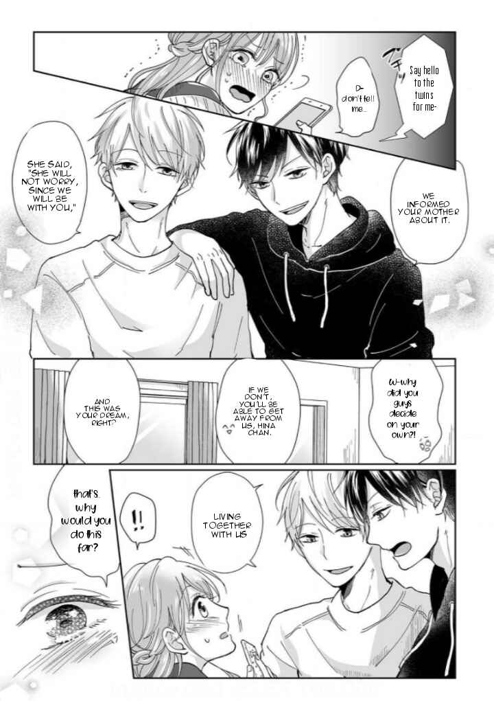 Page 22 Chapter 1 Osananajimi wa Ichi Tamagosei no Shishi Supadari Futago to Torotoro 3 nin Seikatsu