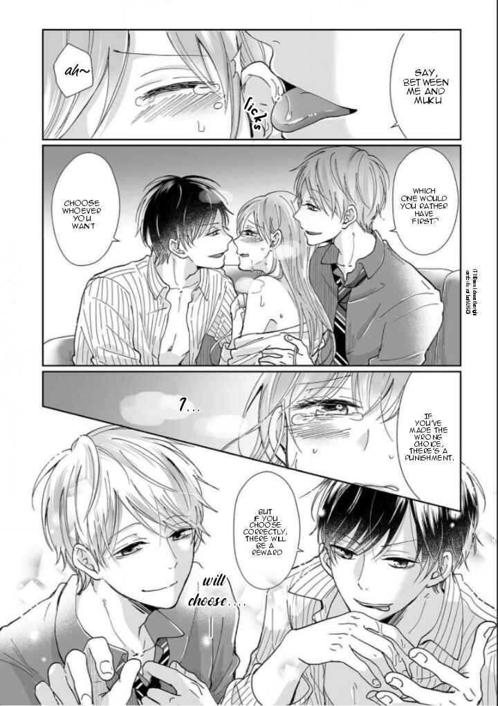 Page 3 Chapter 1 Osananajimi wa Ichi Tamagosei no Shishi Supadari Futago to Torotoro 3 nin Seikatsu