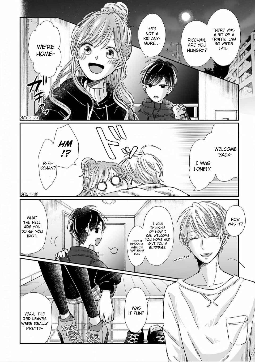 Page 19 Chapter 12 Osananajimi wa Ichi Tamagosei no Shishi Supadari Futago to Torotoro 3 nin Seikatsu
