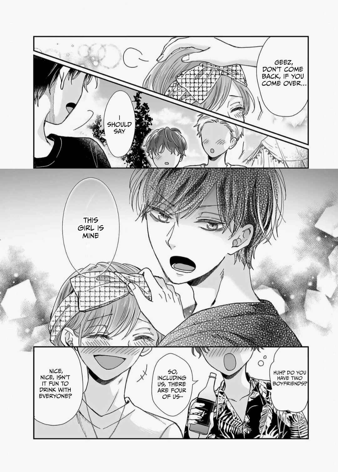 Page 11 Chapter 21 Osananajimi wa Ichi Tamagosei no Shishi Supadari Futago to Torotoro 3 nin Seikatsu