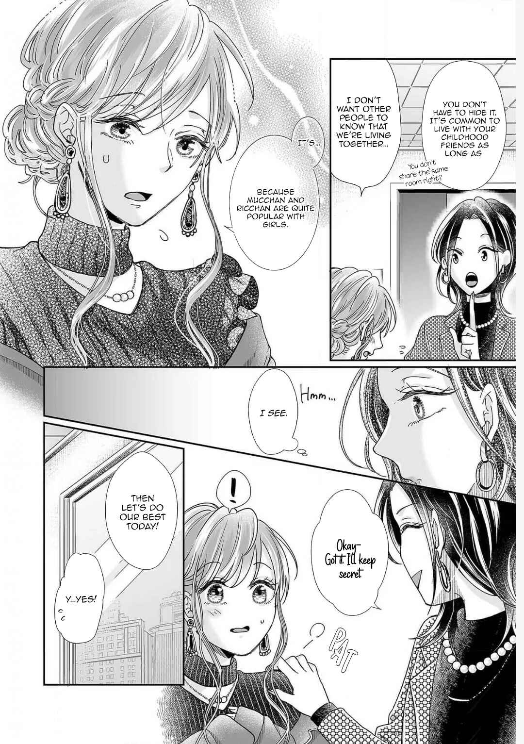 Page 21 Chapter 18 Osananajimi wa Ichi Tamagosei no Shishi Supadari Futago to Torotoro 3 nin Seikatsu