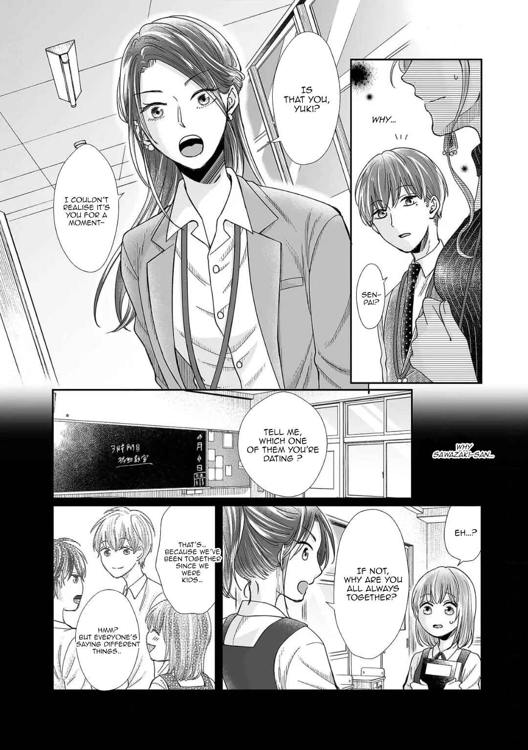 Page 27 Chapter 18 Osananajimi wa Ichi Tamagosei no Shishi Supadari Futago to Torotoro 3 nin Seikatsu