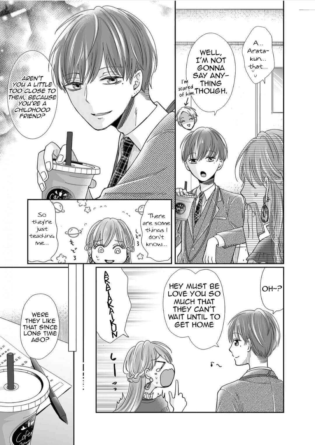 Page 14 Chapter 16 Osananajimi wa Ichi Tamagosei no Shishi Supadari Futago to Torotoro 3 nin Seikatsu