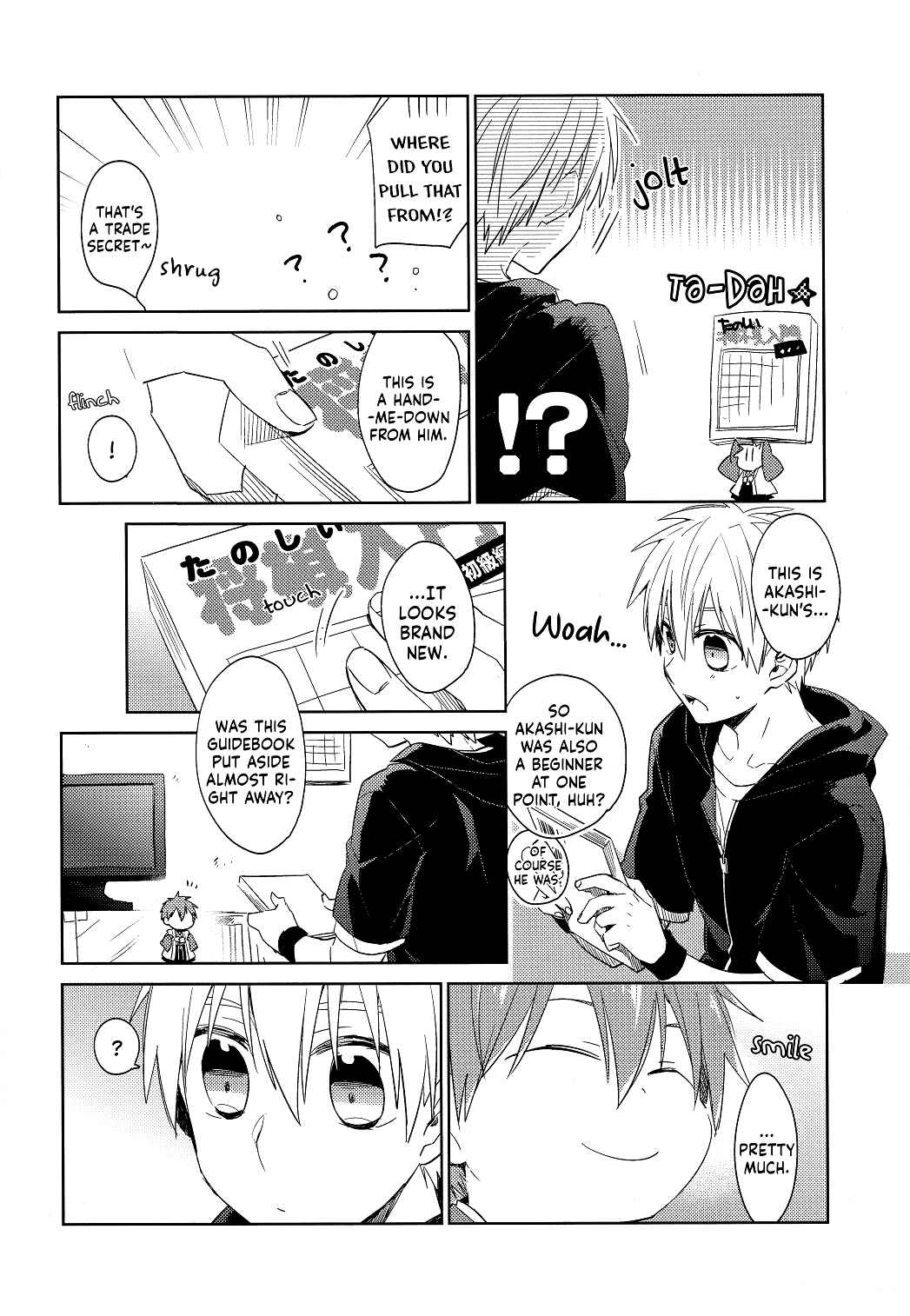 Page 18 Chapter Unknown_708c Kuroko no Basket - Tsukumo no Koiwazurai (Doujinshi)