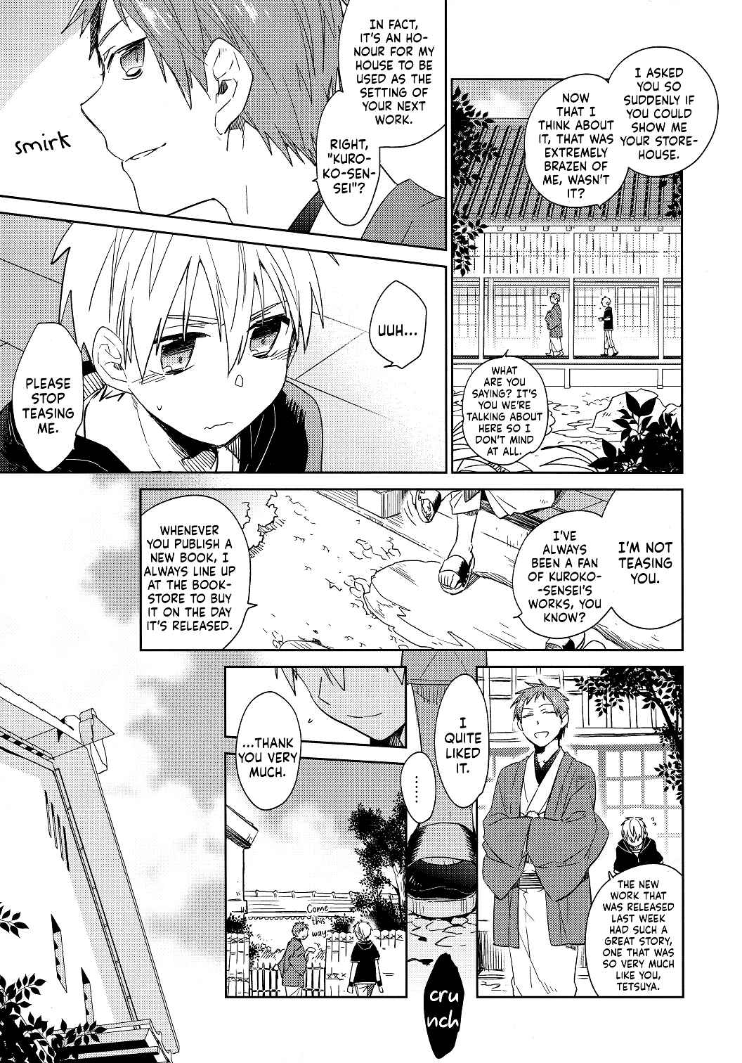 Page 9 Chapter Unknown_708c Kuroko no Basket - Tsukumo no Koiwazurai (Doujinshi)