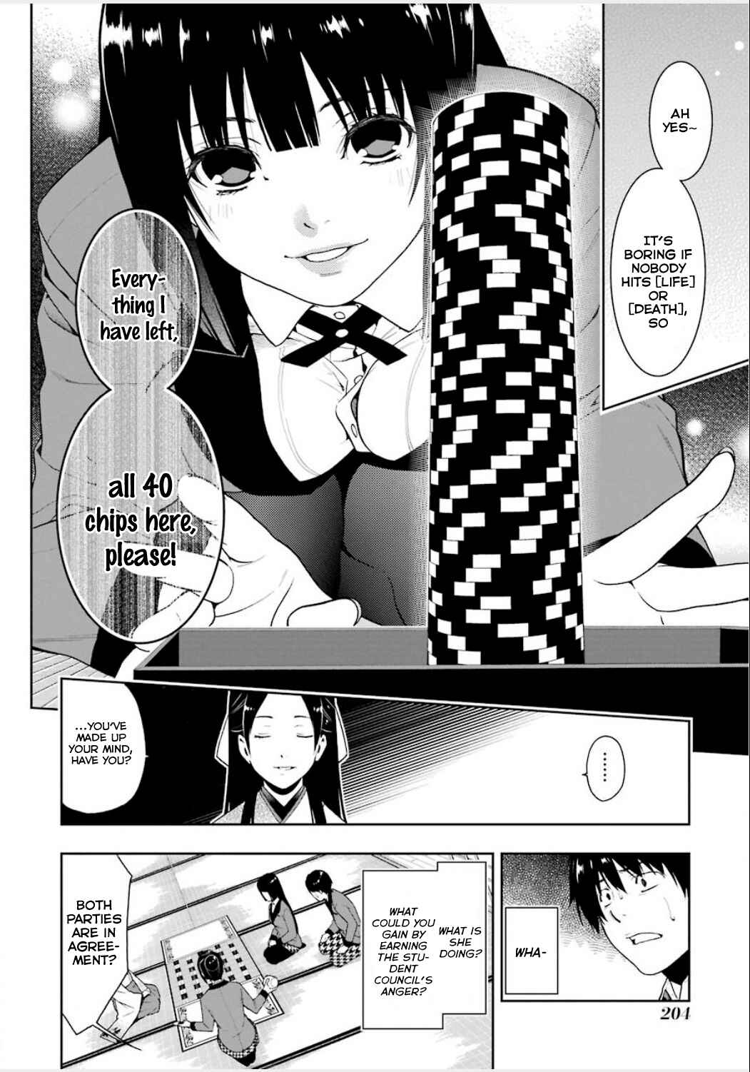 Page 8 Chapter 4 Kakegurui - Compulsive Gambler