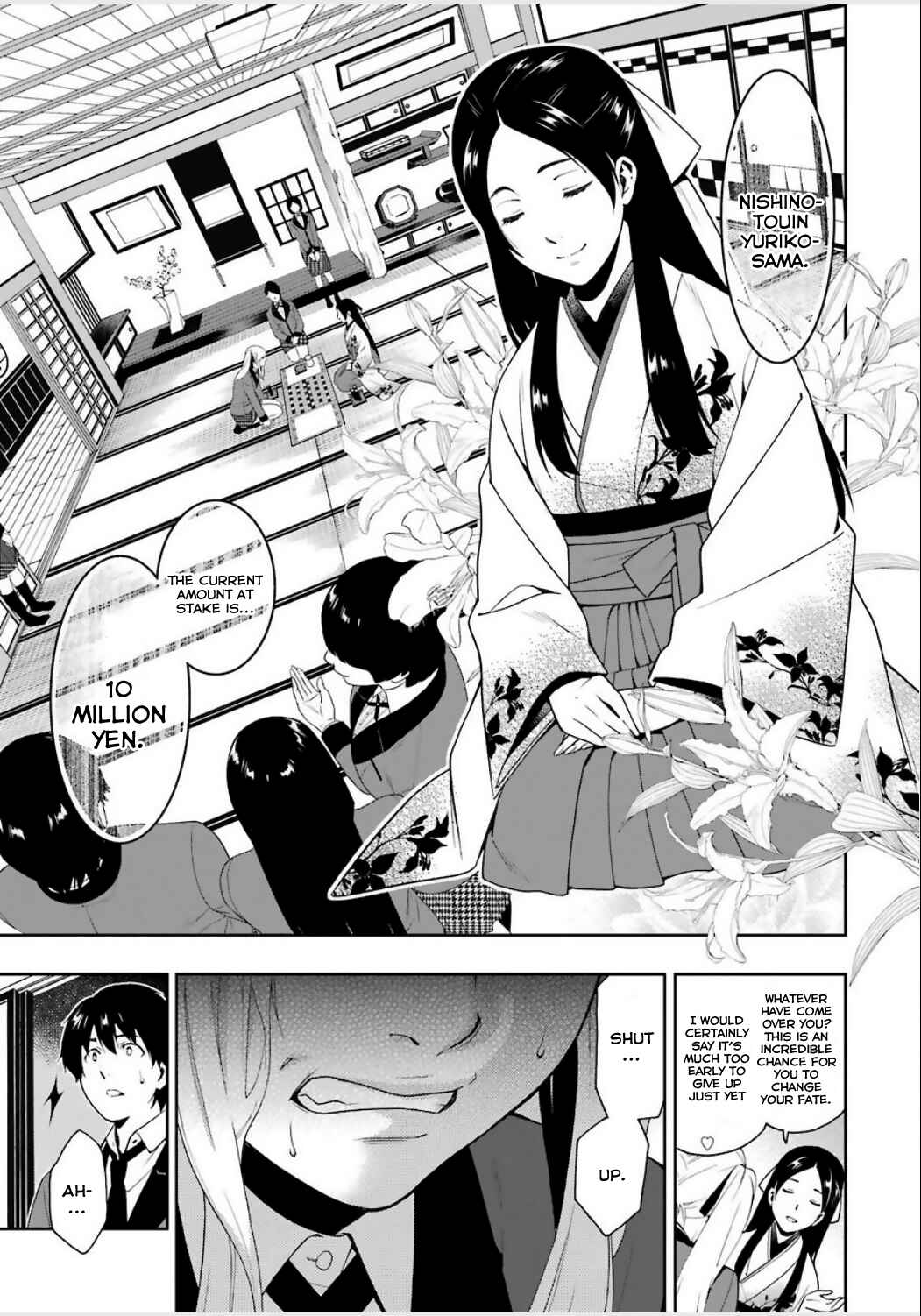 Page 8 Chapter 3 Kakegurui - Compulsive Gambler