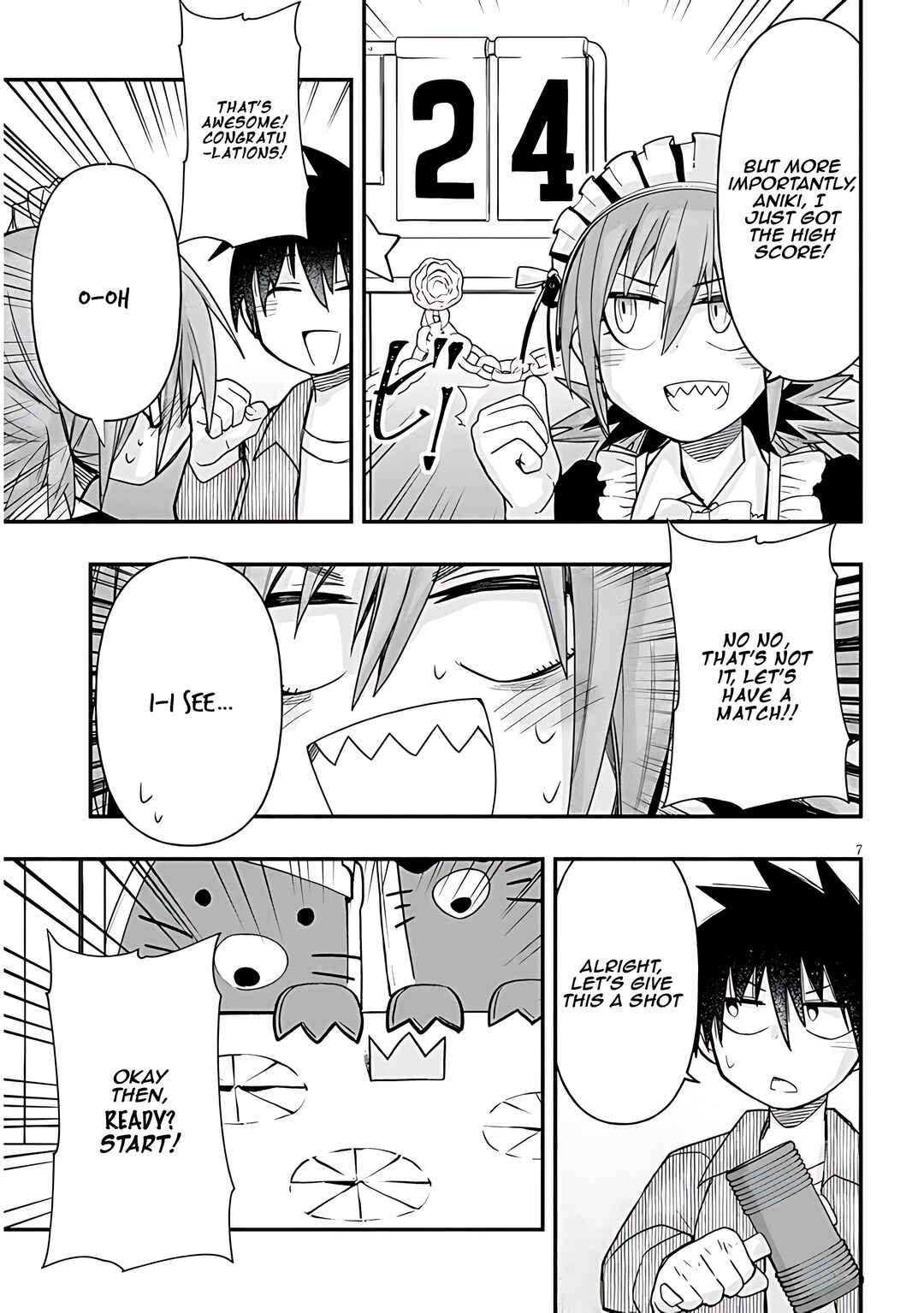 Page 8 Chapter 51 GaCen Shoujo to Ibunka Kouryuu