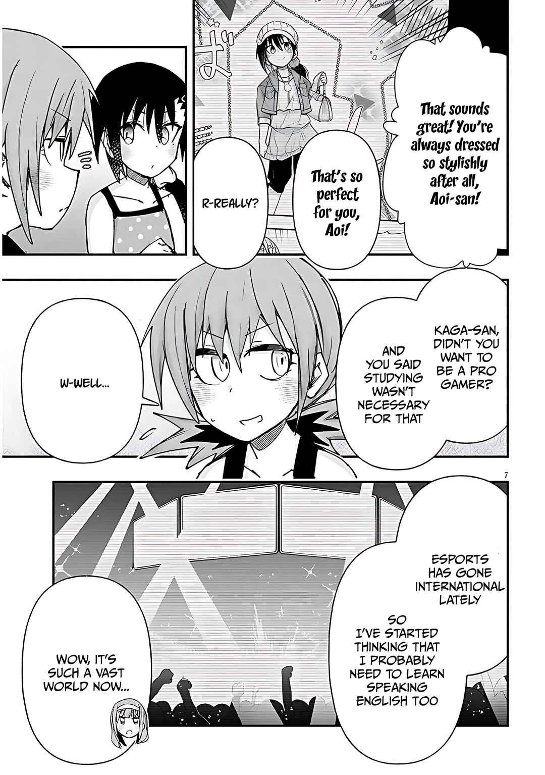 Page 8 Chapter 122 GaCen Shoujo to Ibunka Kouryuu