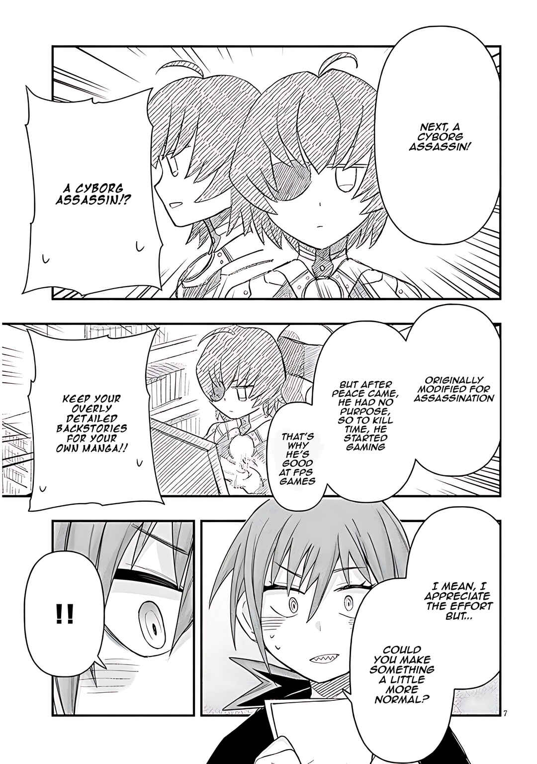 Page 8 Chapter 84 GaCen Shoujo to Ibunka Kouryuu