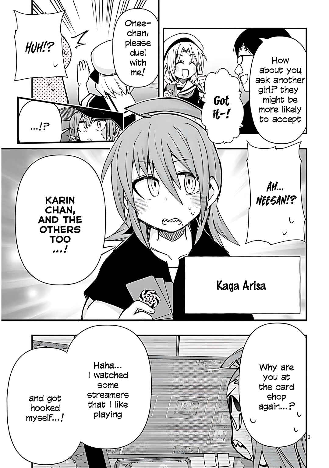 Page 4 Chapter 130 GaCen Shoujo to Ibunka Kouryuu