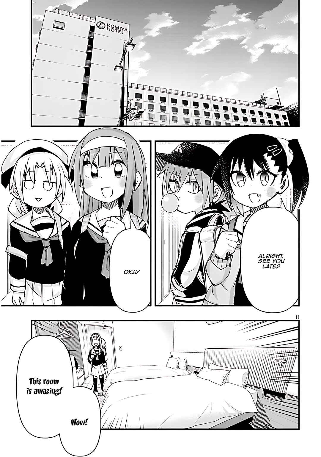 Page 12 Chapter 106 GaCen Shoujo to Ibunka Kouryuu