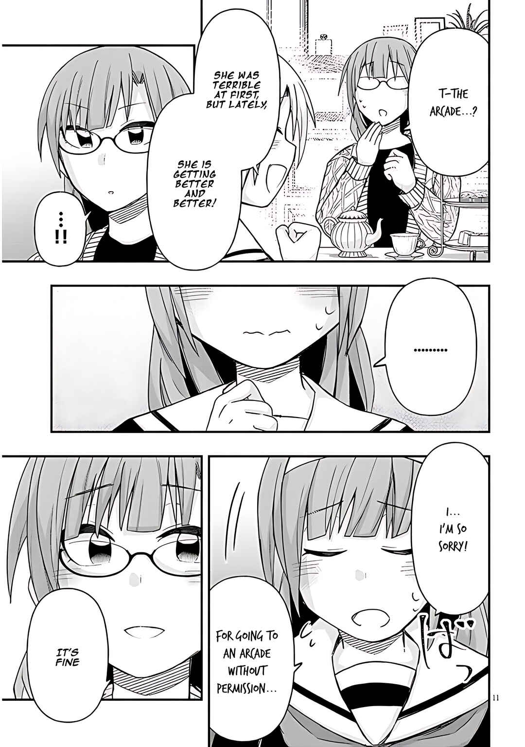 Page 12 Chapter 67 GaCen Shoujo to Ibunka Kouryuu