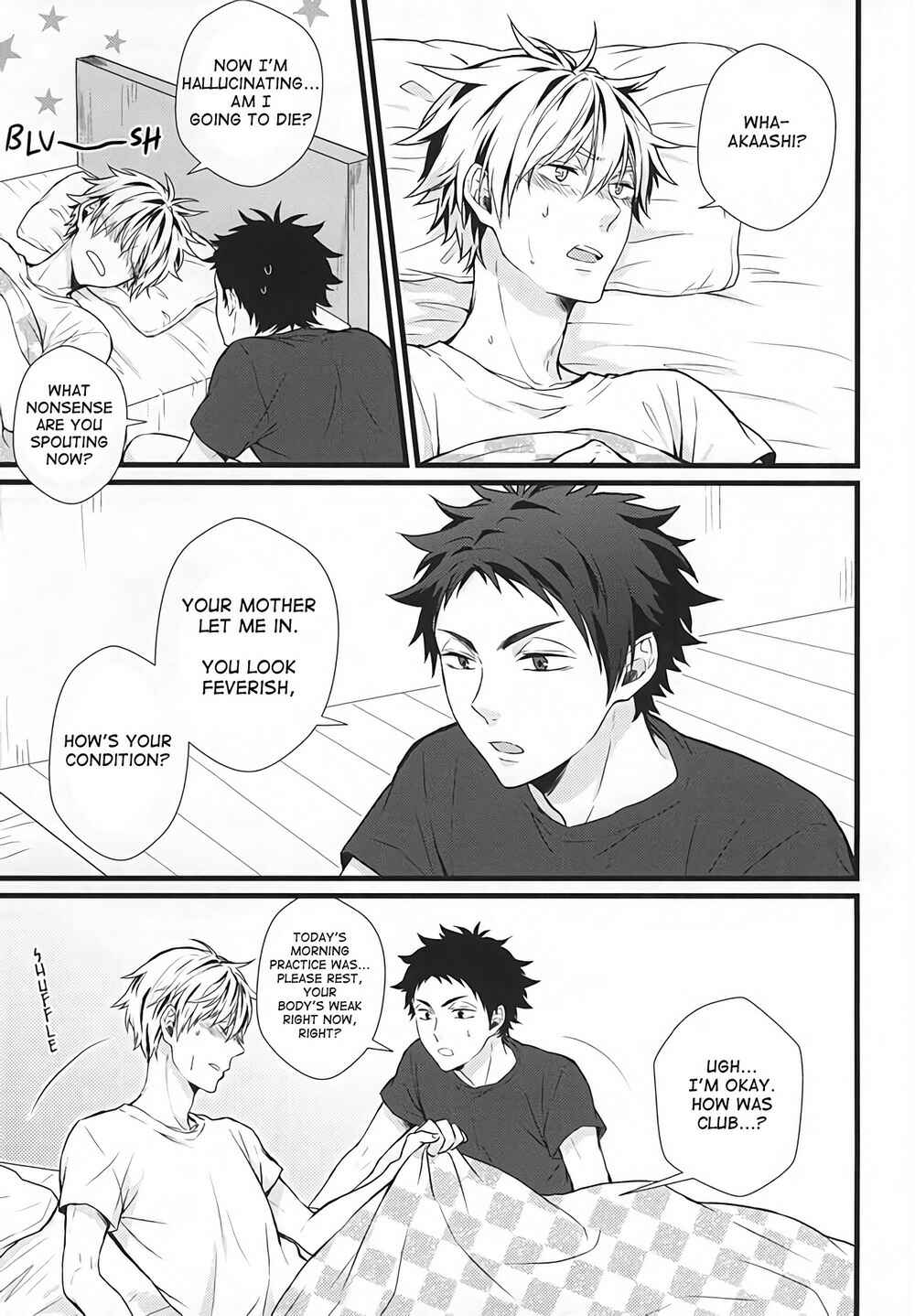 Page 4 Chapter Unknown_0a91 Haikyu!! - Just For Today (Doujinshi)