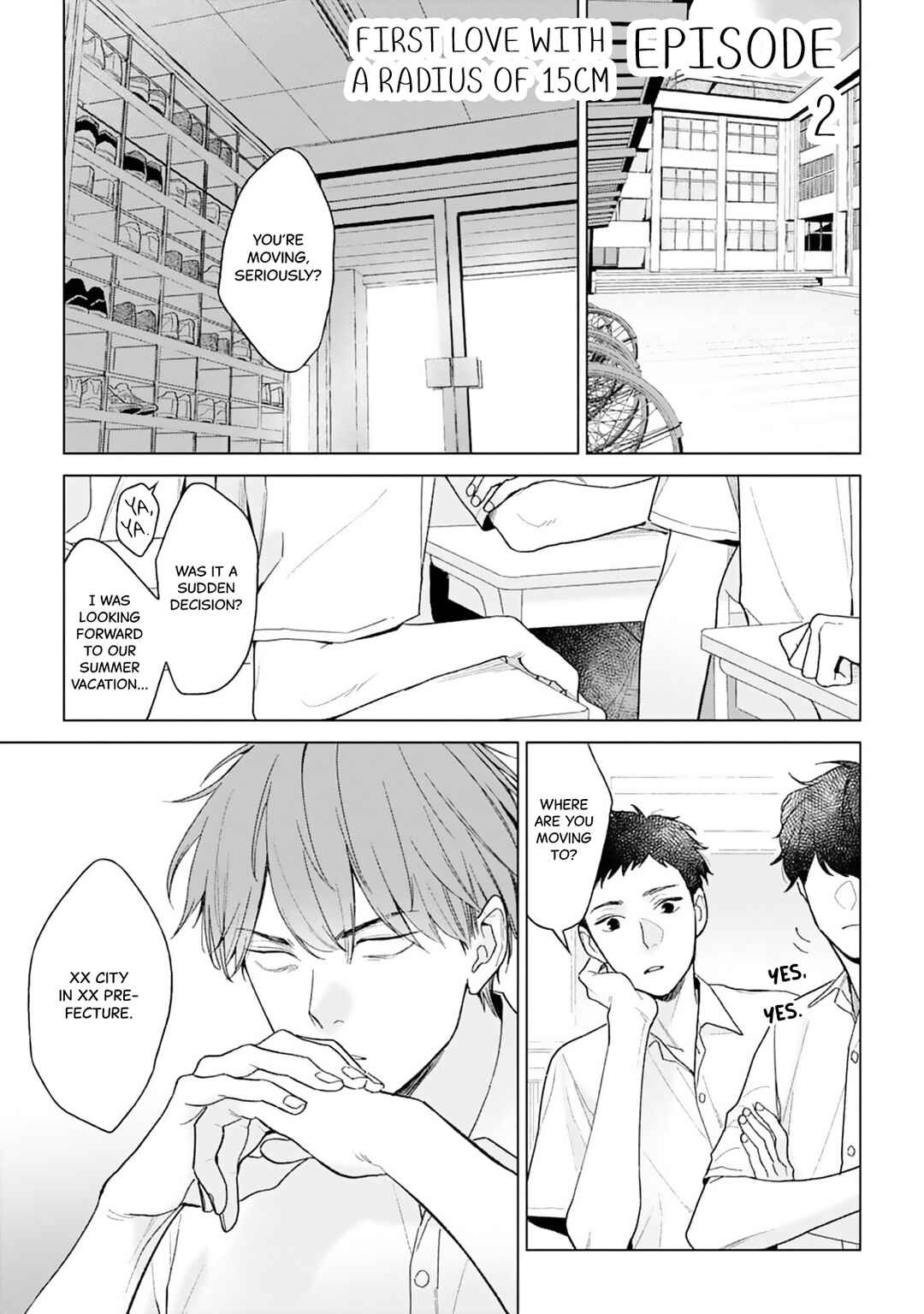 Page 3 Chapter 2 Hankei 15cm no Hatsukoi