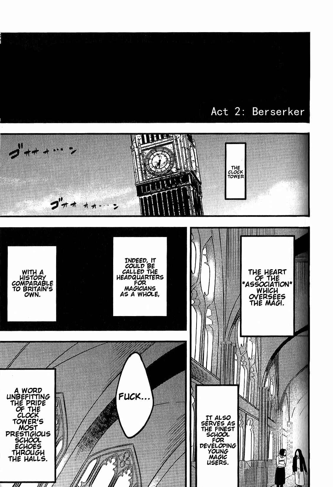 Page 1 Chapter 2 Fate/strange Fake