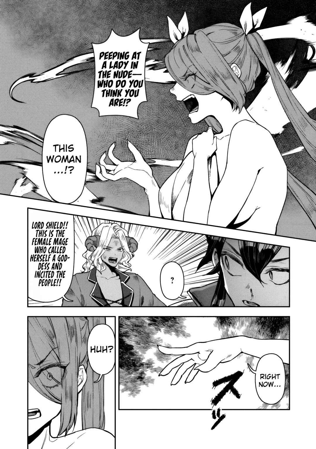 Page 12 Chapter 14 Kuni ni Saikyou no Barrier wo Hattara Heiwa ni Narisugite Tsuihousaremashita ~Ore no Mahou ga Yabasugite, Bijo to Mazoku ni Kakomarerun da ga!?~