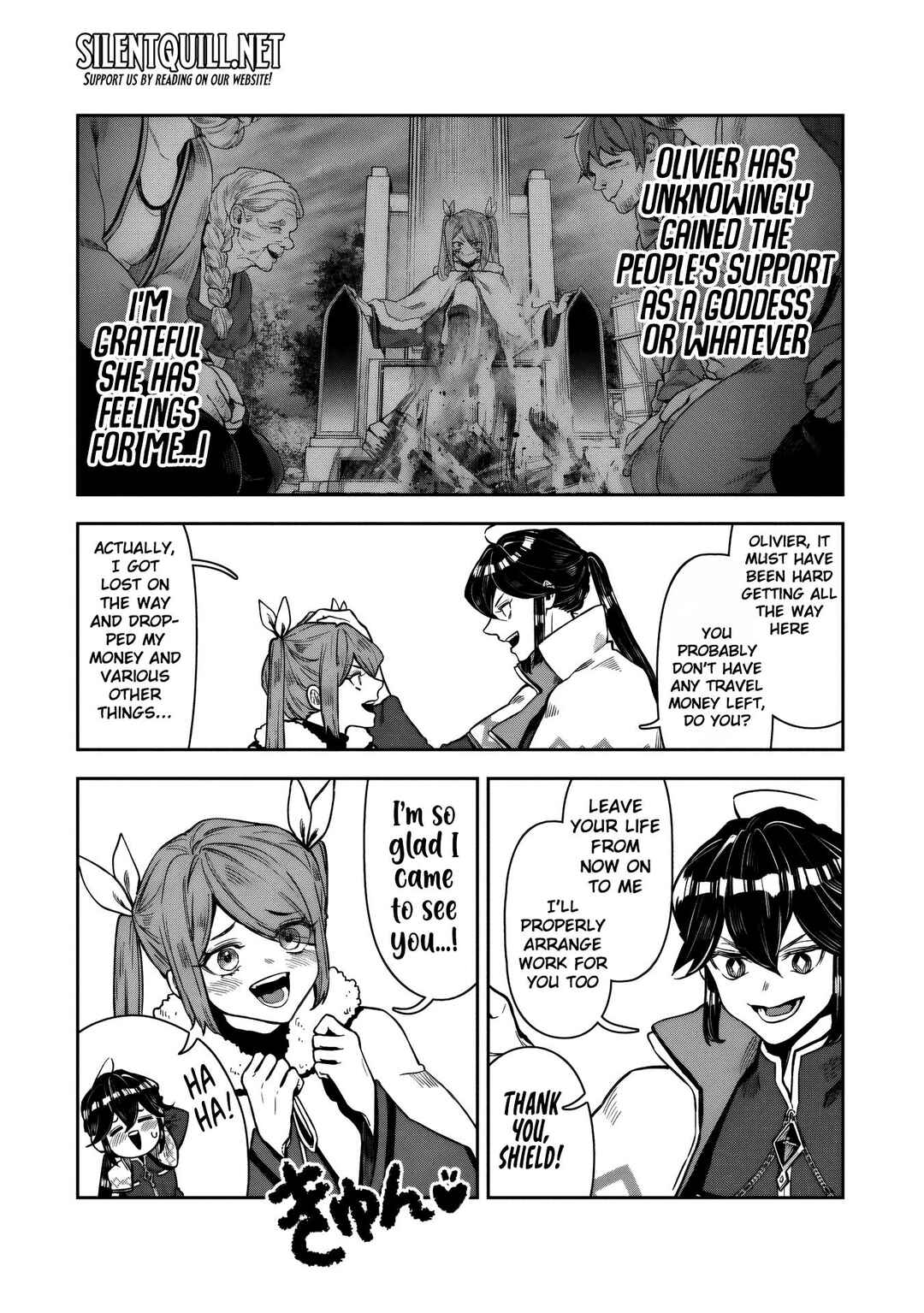 Page 26 Chapter 14 Kuni ni Saikyou no Barrier wo Hattara Heiwa ni Narisugite Tsuihousaremashita ~Ore no Mahou ga Yabasugite, Bijo to Mazoku ni Kakomarerun da ga!?~