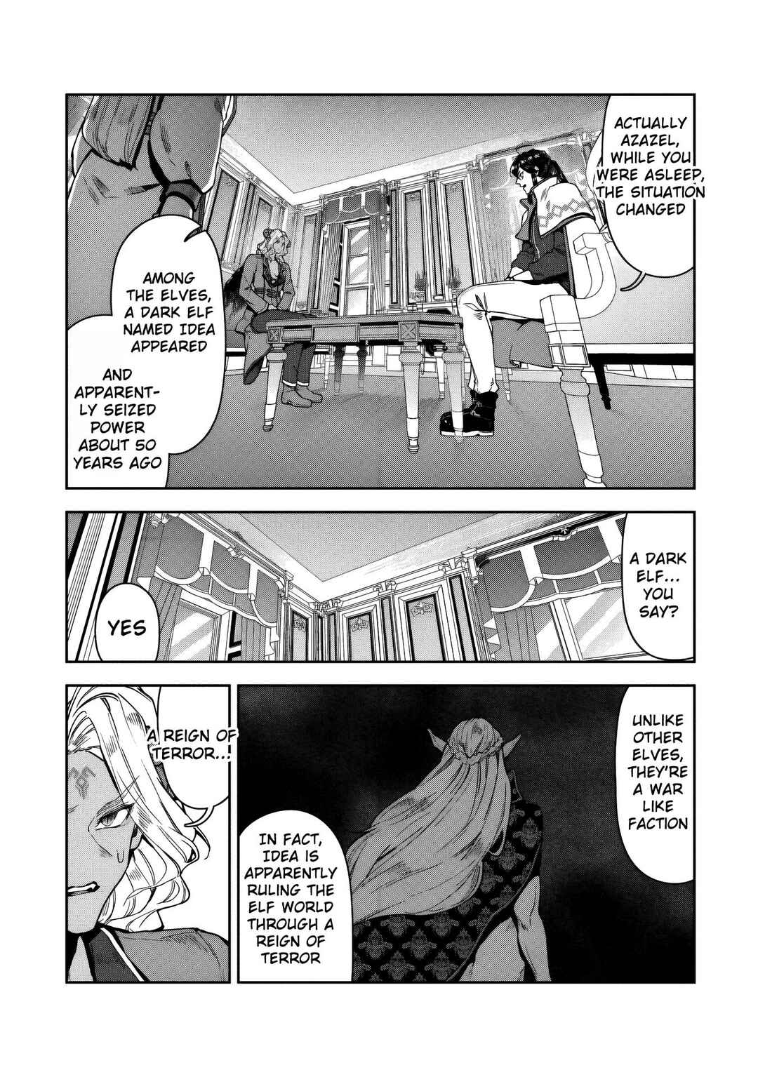 Page 4 Chapter 14 Kuni ni Saikyou no Barrier wo Hattara Heiwa ni Narisugite Tsuihousaremashita ~Ore no Mahou ga Yabasugite, Bijo to Mazoku ni Kakomarerun da ga!?~