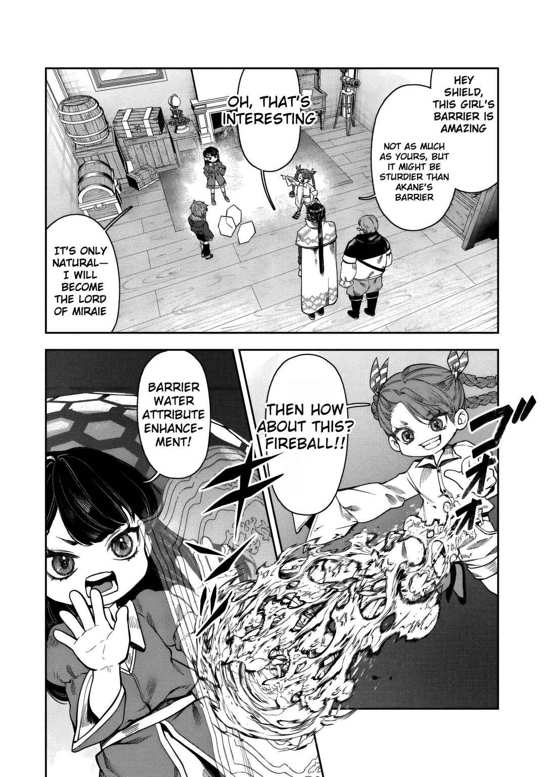 Page 37 Chapter 15 Kuni ni Saikyou no Barrier wo Hattara Heiwa ni Narisugite Tsuihousaremashita ~Ore no Mahou ga Yabasugite, Bijo to Mazoku ni Kakomarerun da ga!?~