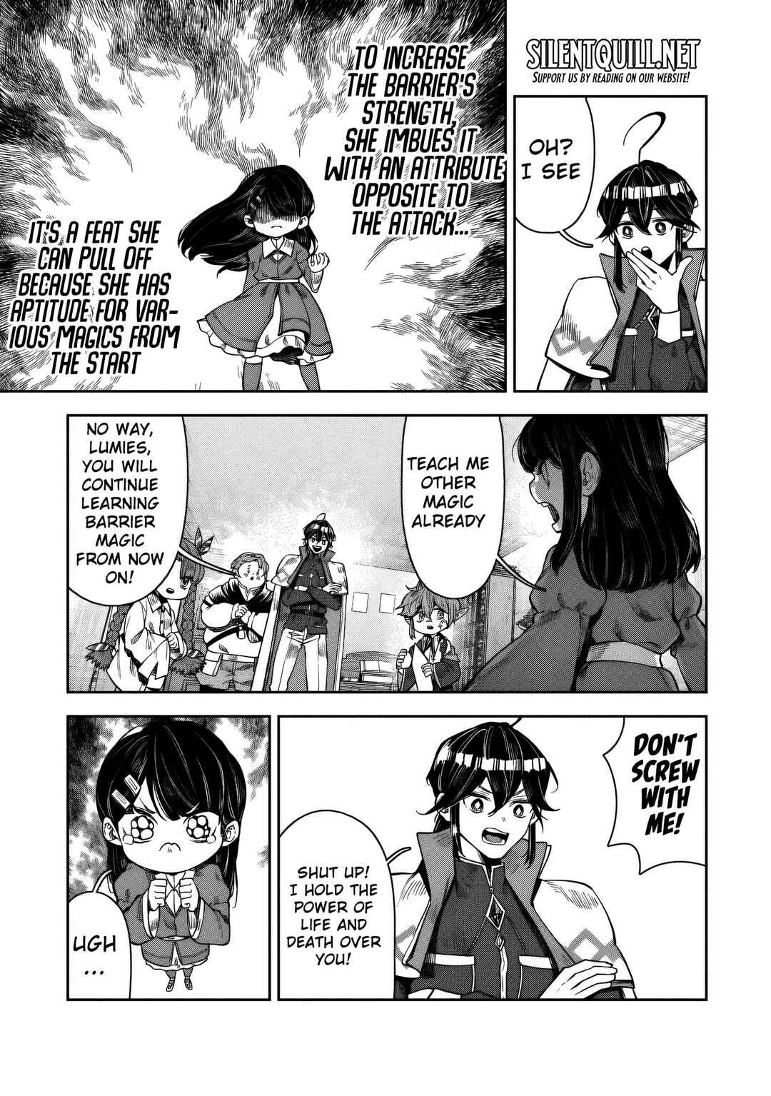 Page 38 Chapter 15 Kuni ni Saikyou no Barrier wo Hattara Heiwa ni Narisugite Tsuihousaremashita ~Ore no Mahou ga Yabasugite, Bijo to Mazoku ni Kakomarerun da ga!?~