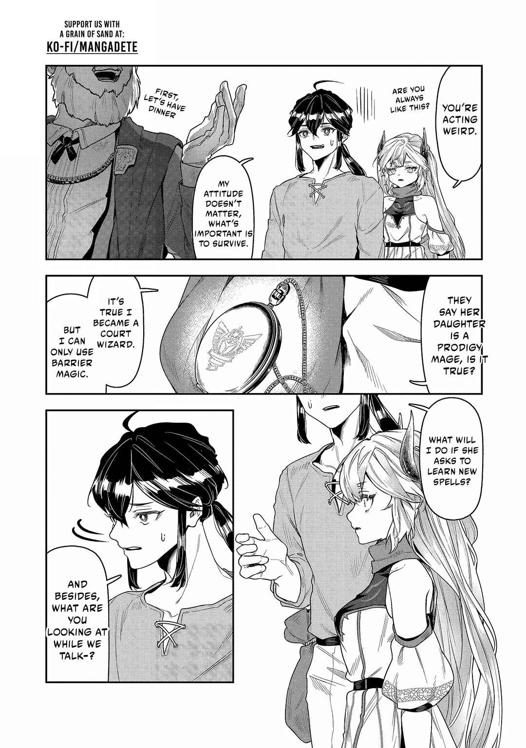 Page 12 Chapter 2 Kuni ni Saikyou no Barrier wo Hattara Heiwa ni Narisugite Tsuihousaremashita ~Ore no Mahou ga Yabasugite, Bijo to Mazoku ni Kakomarerun da ga!?~