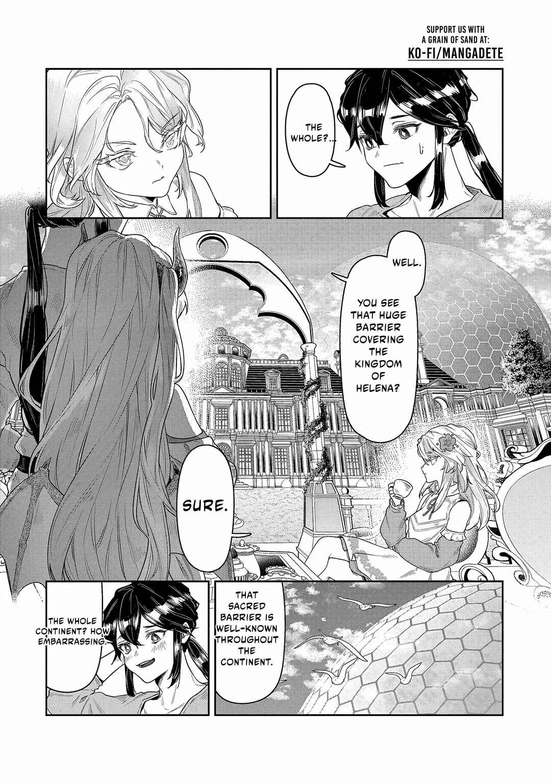 Page 21 Chapter 2 Kuni ni Saikyou no Barrier wo Hattara Heiwa ni Narisugite Tsuihousaremashita ~Ore no Mahou ga Yabasugite, Bijo to Mazoku ni Kakomarerun da ga!?~