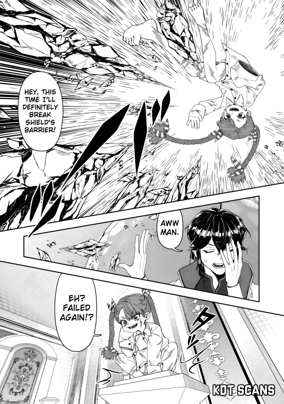 Page 29 Chapter 12 Kuni ni Saikyou no Barrier wo Hattara Heiwa ni Narisugite Tsuihousaremashita ~Ore no Mahou ga Yabasugite, Bijo to Mazoku ni Kakomarerun da ga!?~