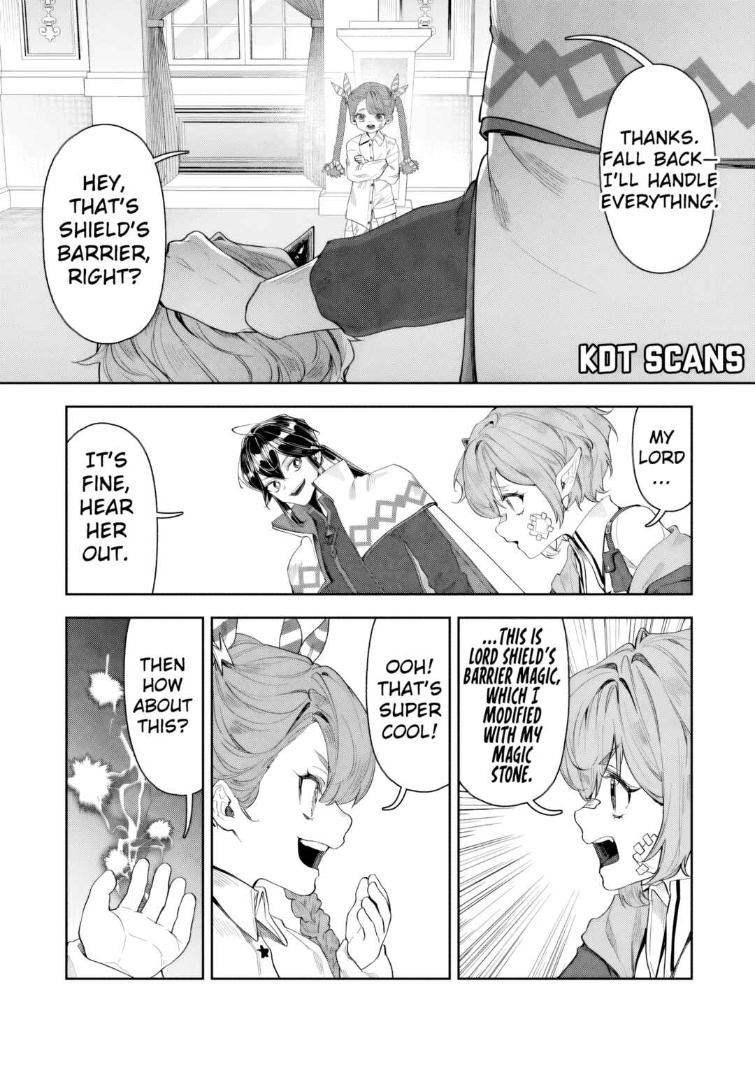 Page 37 Chapter 12 Kuni ni Saikyou no Barrier wo Hattara Heiwa ni Narisugite Tsuihousaremashita ~Ore no Mahou ga Yabasugite, Bijo to Mazoku ni Kakomarerun da ga!?~