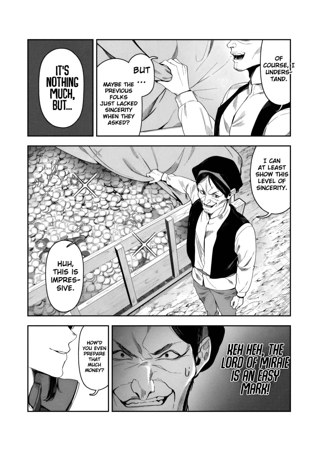 Page 4 Chapter 12 Kuni ni Saikyou no Barrier wo Hattara Heiwa ni Narisugite Tsuihousaremashita ~Ore no Mahou ga Yabasugite, Bijo to Mazoku ni Kakomarerun da ga!?~