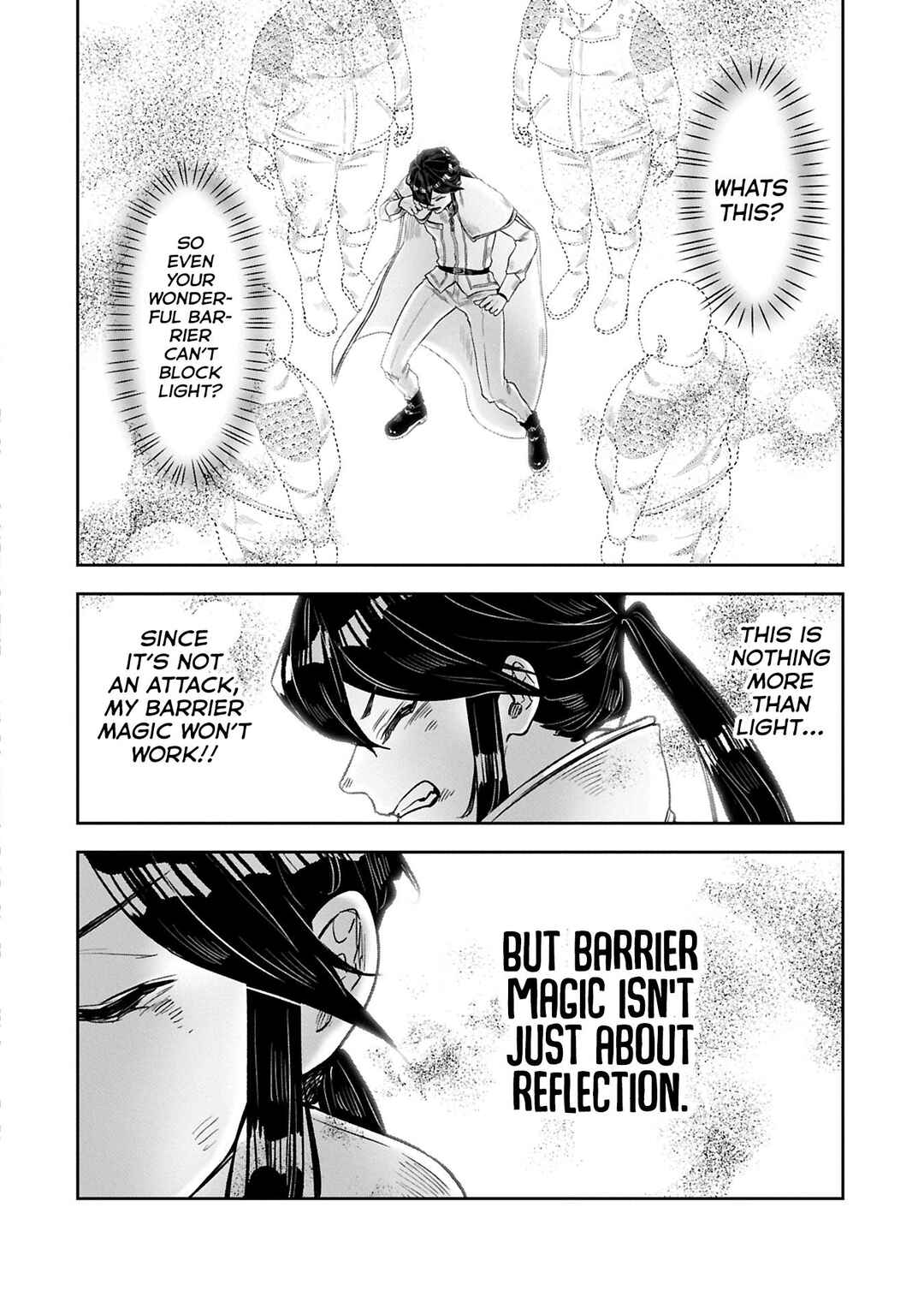 Page 9 Chapter 10 Kuni ni Saikyou no Barrier wo Hattara Heiwa ni Narisugite Tsuihousaremashita ~Ore no Mahou ga Yabasugite, Bijo to Mazoku ni Kakomarerun da ga!?~