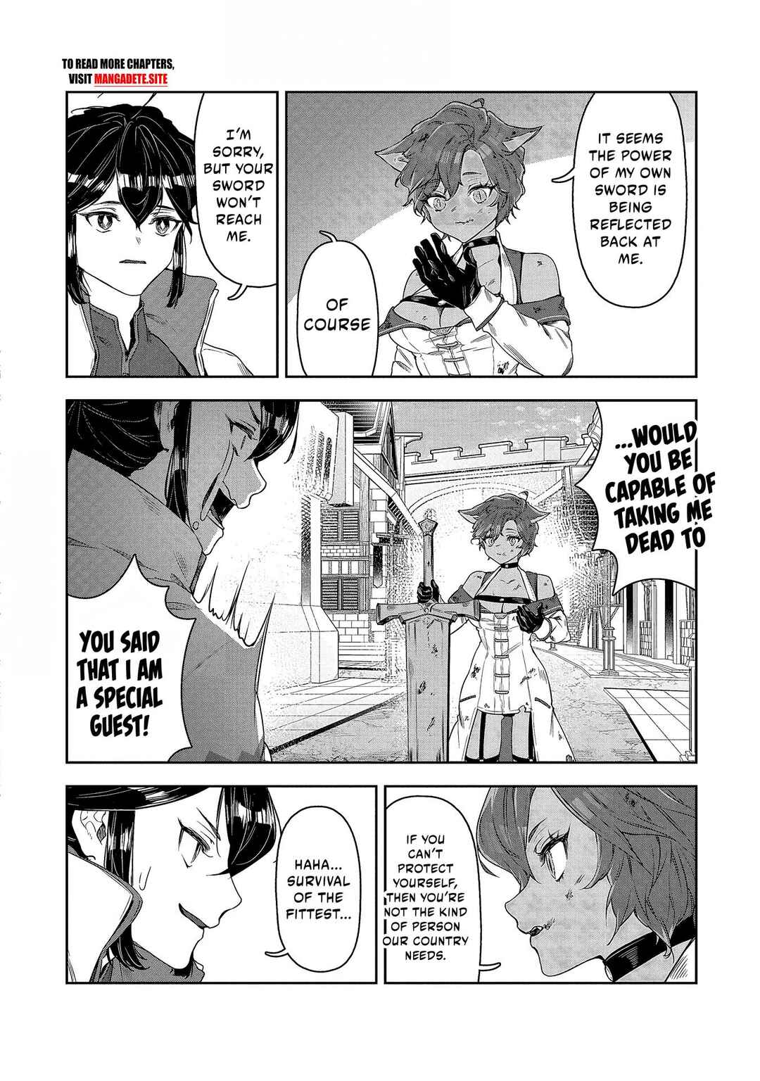 Page 26 Chapter 4 Kuni ni Saikyou no Barrier wo Hattara Heiwa ni Narisugite Tsuihousaremashita ~Ore no Mahou ga Yabasugite, Bijo to Mazoku ni Kakomarerun da ga!?~