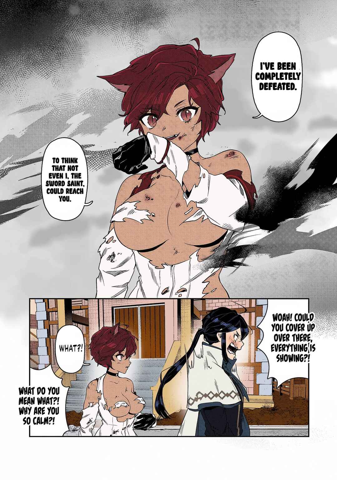 Page 38 Chapter 4 Kuni ni Saikyou no Barrier wo Hattara Heiwa ni Narisugite Tsuihousaremashita ~Ore no Mahou ga Yabasugite, Bijo to Mazoku ni Kakomarerun da ga!?~