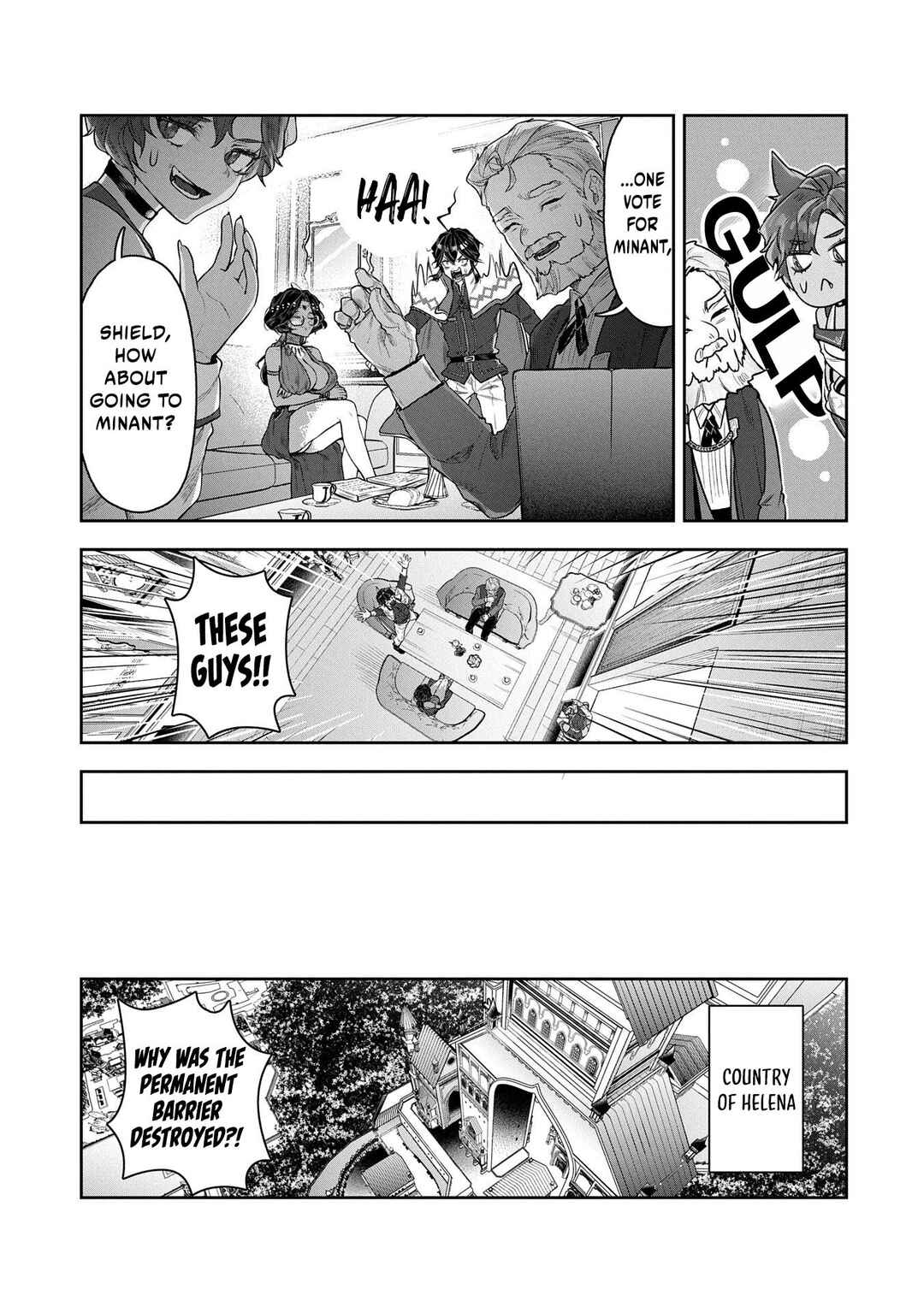 Page 35 Chapter 5 Kuni ni Saikyou no Barrier wo Hattara Heiwa ni Narisugite Tsuihousaremashita ~Ore no Mahou ga Yabasugite, Bijo to Mazoku ni Kakomarerun da ga!?~