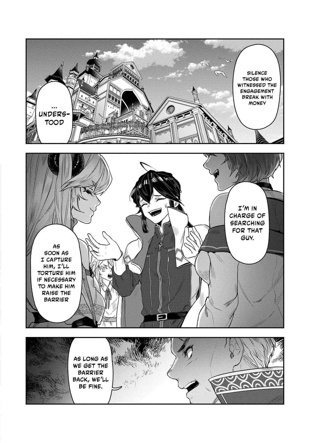 Page 40 Chapter 5 Kuni ni Saikyou no Barrier wo Hattara Heiwa ni Narisugite Tsuihousaremashita ~Ore no Mahou ga Yabasugite, Bijo to Mazoku ni Kakomarerun da ga!?~