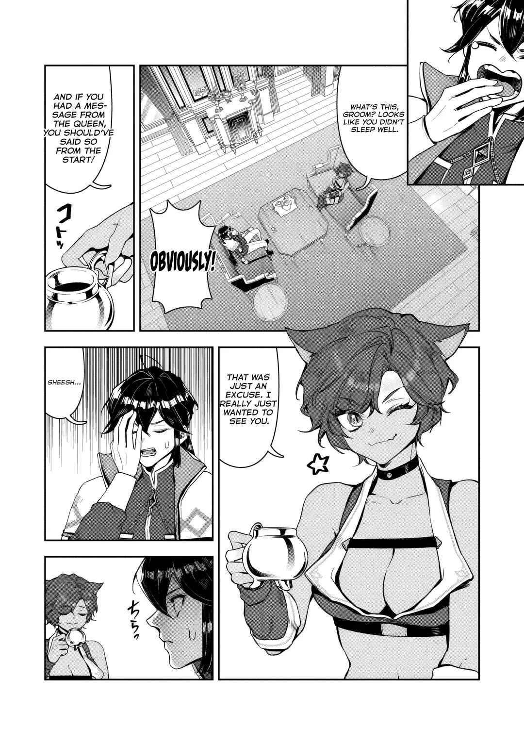 Page 8 Chapter 13 Kuni ni Saikyou no Barrier wo Hattara Heiwa ni Narisugite Tsuihousaremashita ~Ore no Mahou ga Yabasugite, Bijo to Mazoku ni Kakomarerun da ga!?~