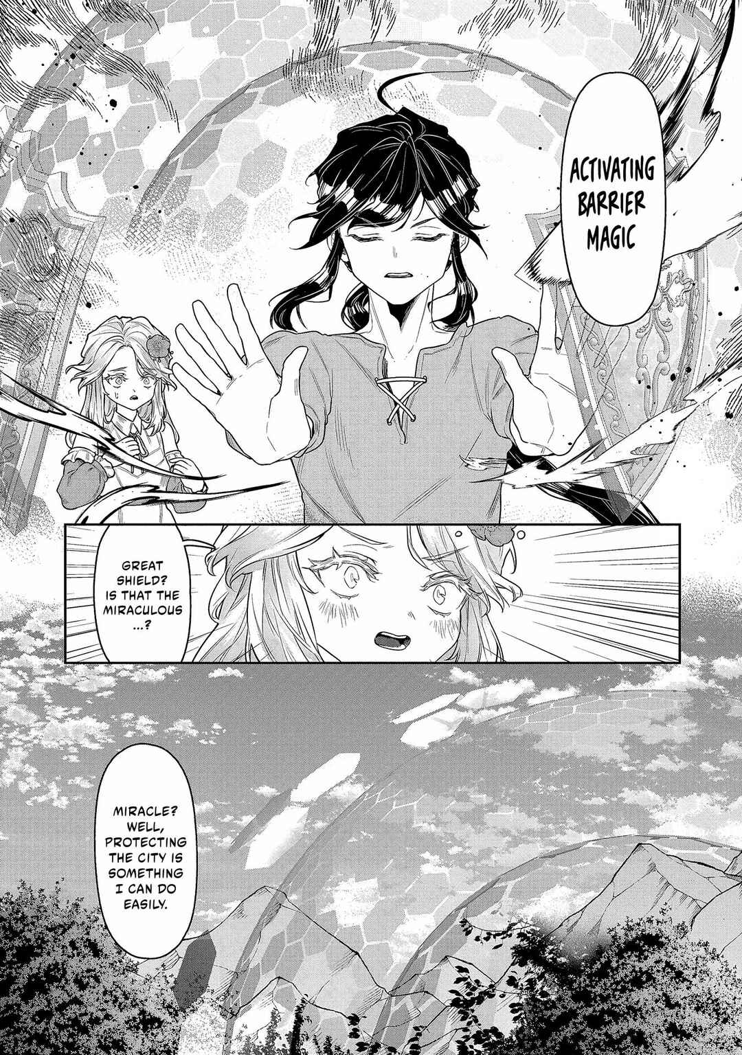 Page 29 Chapter 3 Kuni ni Saikyou no Barrier wo Hattara Heiwa ni Narisugite Tsuihousaremashita ~Ore no Mahou ga Yabasugite, Bijo to Mazoku ni Kakomarerun da ga!?~