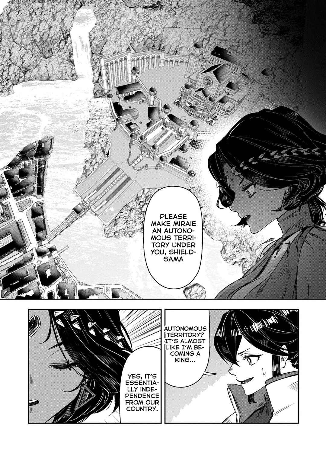 Page 4 Chapter 6 Kuni ni Saikyou no Barrier wo Hattara Heiwa ni Narisugite Tsuihousaremashita ~Ore no Mahou ga Yabasugite, Bijo to Mazoku ni Kakomarerun da ga!?~