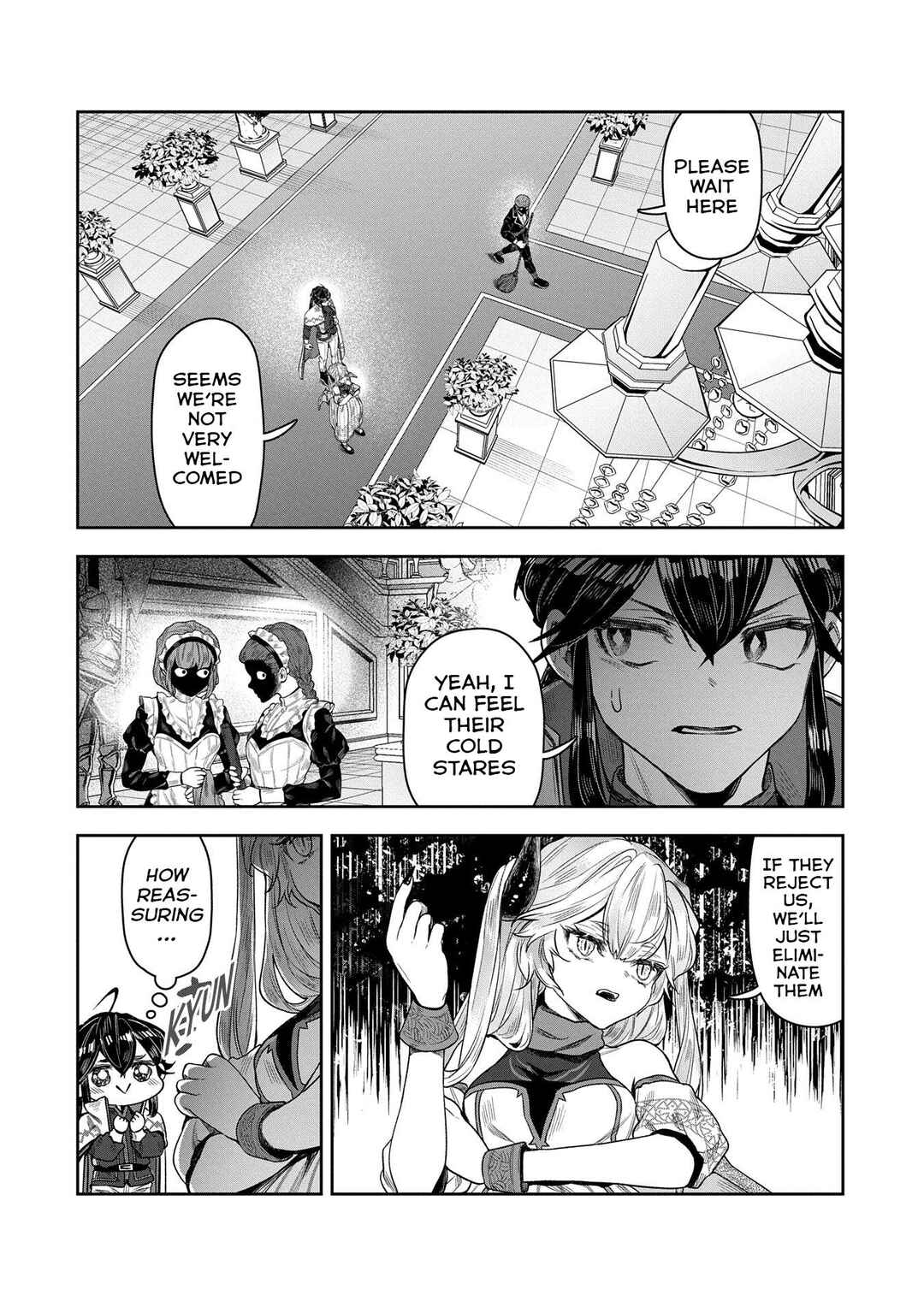 Page 21 Chapter 8 Kuni ni Saikyou no Barrier wo Hattara Heiwa ni Narisugite Tsuihousaremashita ~Ore no Mahou ga Yabasugite, Bijo to Mazoku ni Kakomarerun da ga!?~