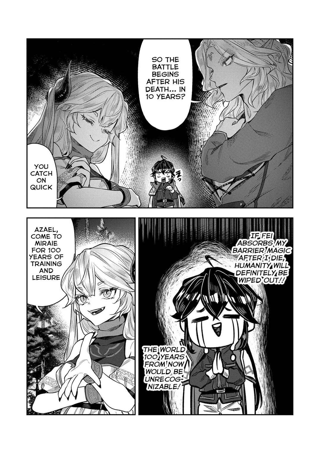 Page 8 Chapter 8 Kuni ni Saikyou no Barrier wo Hattara Heiwa ni Narisugite Tsuihousaremashita ~Ore no Mahou ga Yabasugite, Bijo to Mazoku ni Kakomarerun da ga!?~