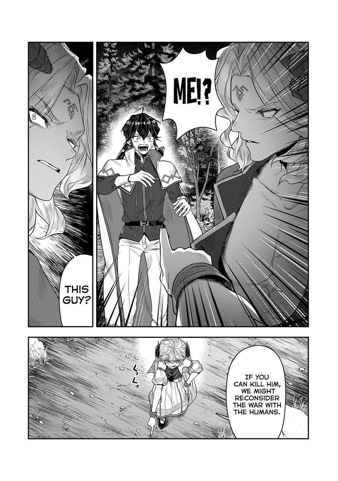 Page 23 Chapter 7 Kuni ni Saikyou no Barrier wo Hattara Heiwa ni Narisugite Tsuihousaremashita ~Ore no Mahou ga Yabasugite, Bijo to Mazoku ni Kakomarerun da ga!?~