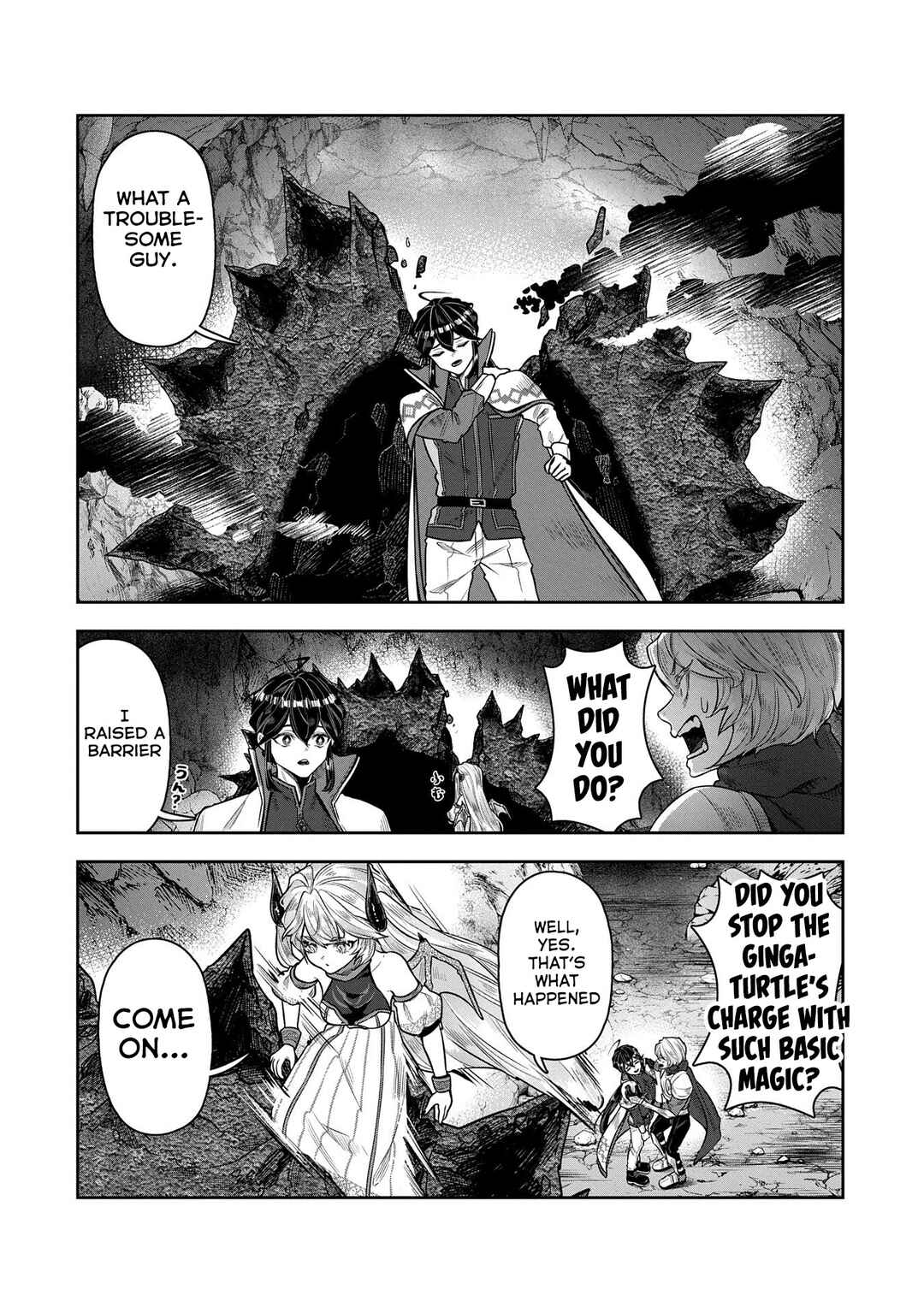 Page 3 Chapter 7 Kuni ni Saikyou no Barrier wo Hattara Heiwa ni Narisugite Tsuihousaremashita ~Ore no Mahou ga Yabasugite, Bijo to Mazoku ni Kakomarerun da ga!?~